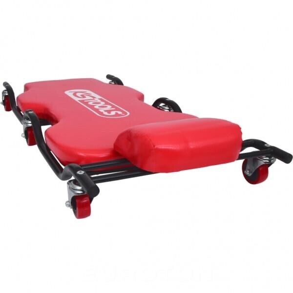 T& E Tools Folding Creeper Mechanic Stool Seat Garage Repair Trolley Workshop