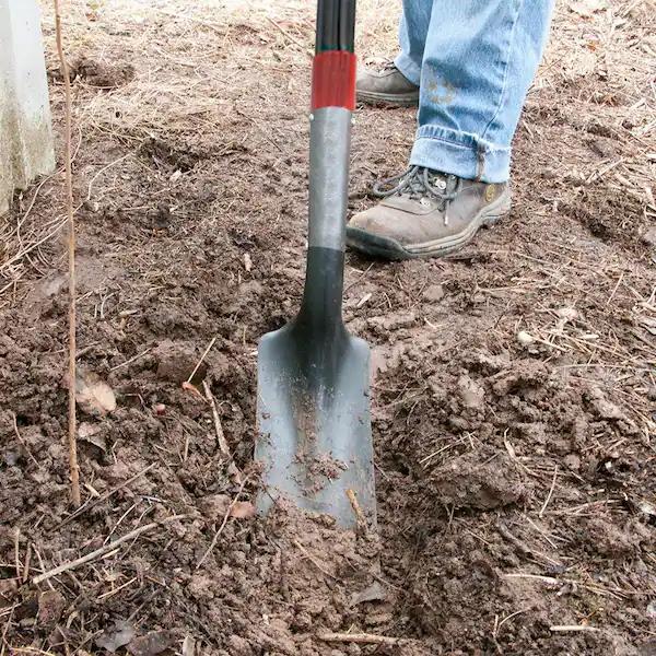 Trench Shovel Trenching Fibreglass Long Handle Digging Pluming Garden Spade