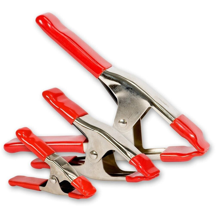 HD Stainless Steel Spring Clamps, with Plastic Tip, No Scratch 100/150/230MM