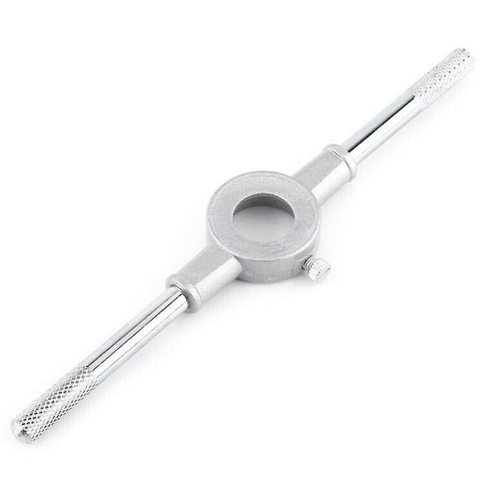 FORCE 6PC Metric Round Button Die Set with Stock Thread Cutter Driver Taps Dies