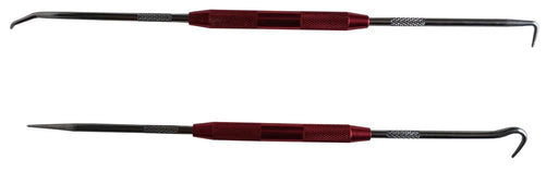 FORCE PRO  2pce 45 & 90 degree straight O-RING HOOK / PICK & SCRIBE SET 220mmL - FISHER DISCOUNT