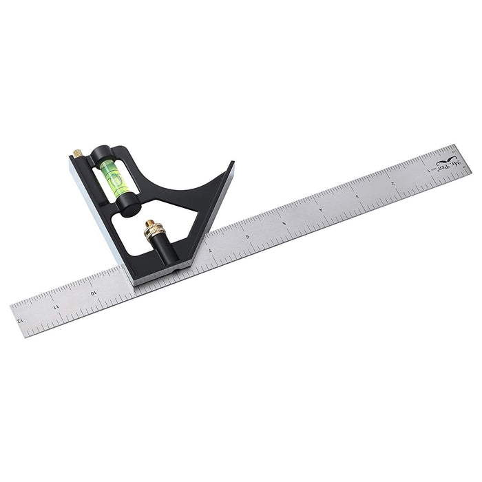 6" 150mm Engineers Square  Adjustable Combination Set Square + Level