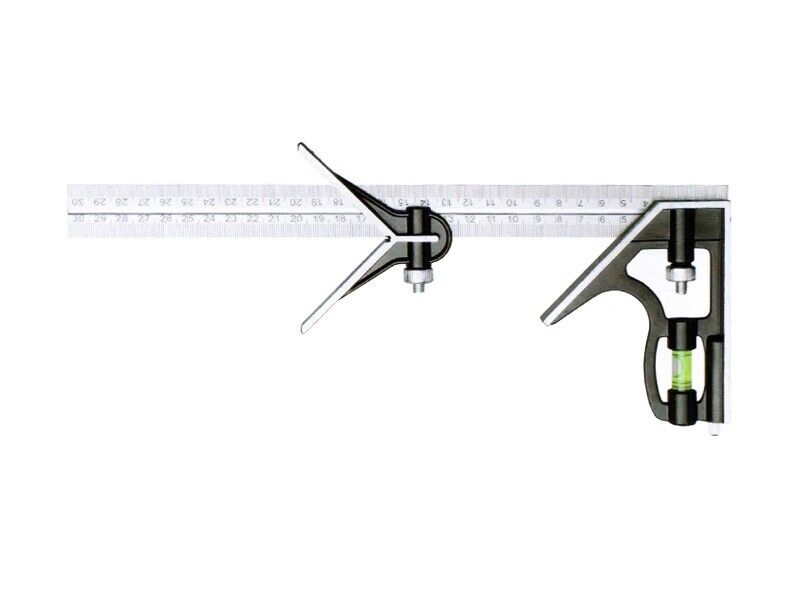 300mm Square Angle Ruler Measuring Tools Set Adjustable Combination Spirit Level