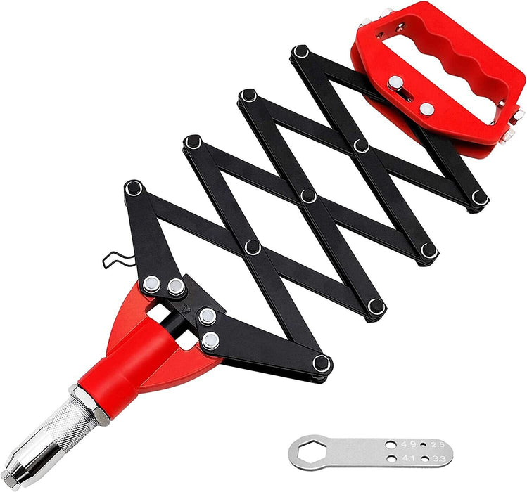 Lazy Tongue Riveter Hand Rivet Gun 32'' Rivet Pop Heavy Duty Tong Sheet Metal