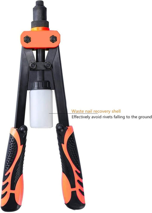 Force Fit Rivets FORCE PRO 330mm Hand Rivet Riveter Heavy Duty Pop Rivet Gun Double ...
