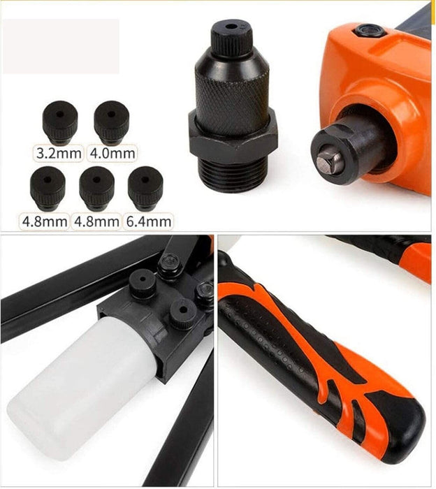 FORCE PRO 330mm Hand Rivet Riveter Heavy Duty Pop Rivet Gun Double ...
