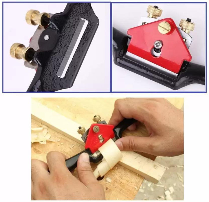 225mm Adjustable SpokeShave Flat Base and Metal Blade Wood Working Wood Craft