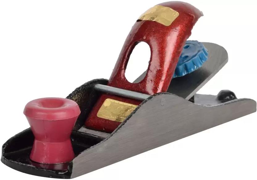Block Plane. Red Hand Wood Plane for Planing timber. 160mm long Carpenter tools