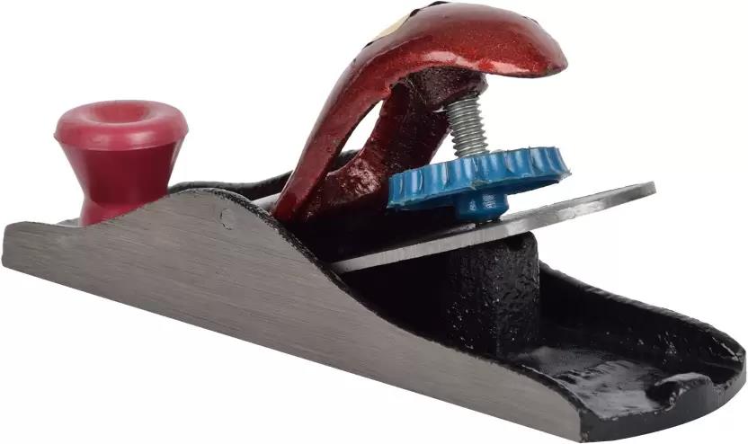 Block Plane. Red Hand Wood Plane for Planing timber. 160mm long Carpenter tools