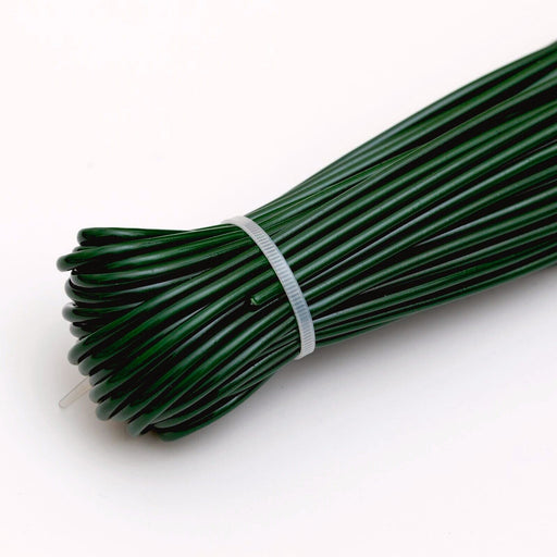 Forest Green UV PVC COATED MULTI-STRAND STEEL WIRE CLOTHES LINE 15/30/60M - FISHER DISCOUNT