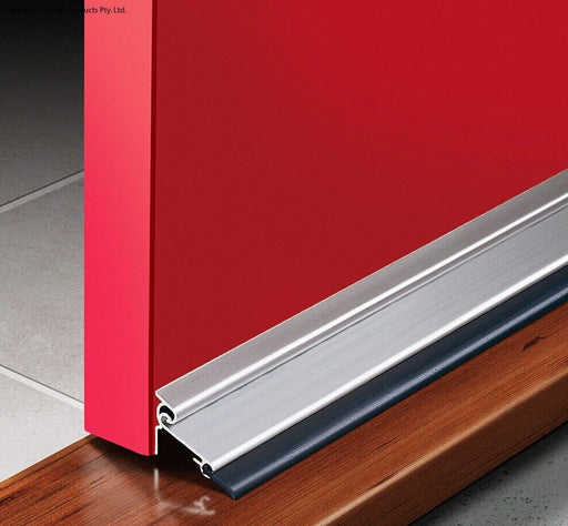 Force PRO 915/1220mm*15mm Clear Anodised Automatic Weather Door Seal AU STOCK - FISHER DISCOUNT