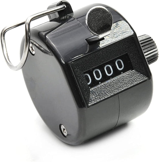 Hand Tally Counter 4 Digit - Sheep, Shearing, Cattle, Traffic, Attendance, Inven - FISHER DISCOUNT