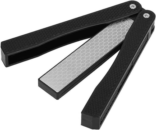 Folding Diamond Sharpener Knife Sharpening Stone for Kitchen Garden Outdoor - FISHER DISCOUNT