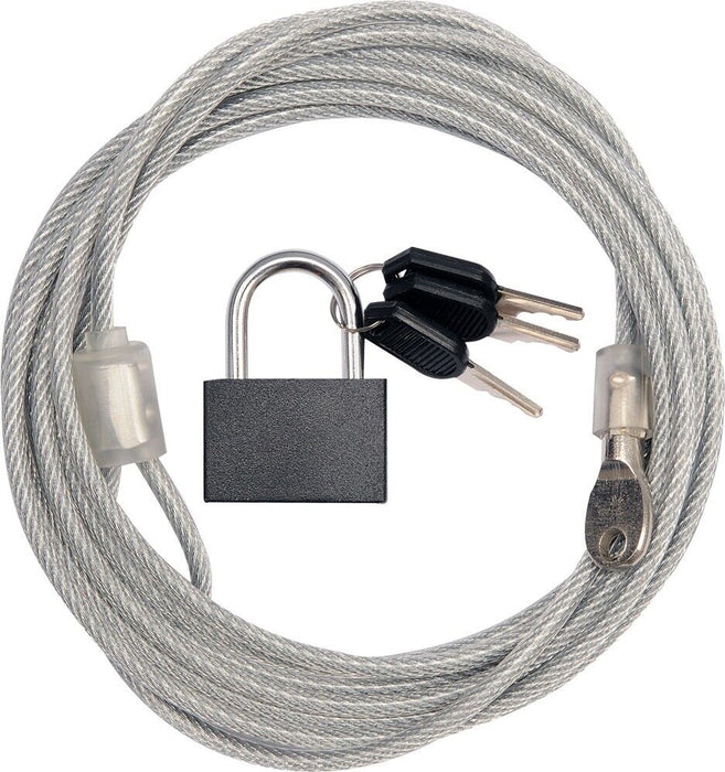 3M ULTRA STRONG STEEL SECURITY CABLE WIRE LOCK & KEYS FOR BIKES LAPTOPS MONITORS