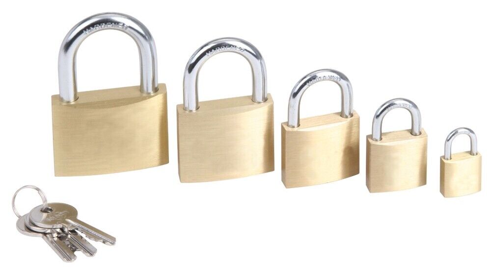 Force pro Padlocks Keyed Alike Strong Secure Multipurpose 20/25/30/40/50/60/mm