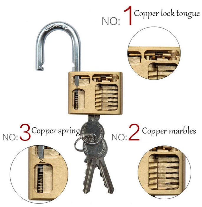 Force pro Padlocks Keyed Alike Strong Secure Multipurpose 20/25/30/40/50/60/mm