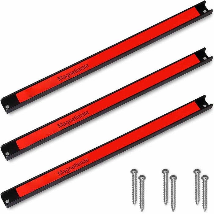 Force pro 3 x 61cm Magnetic Wall Mounted Tool Holder Organiser AU STOCK