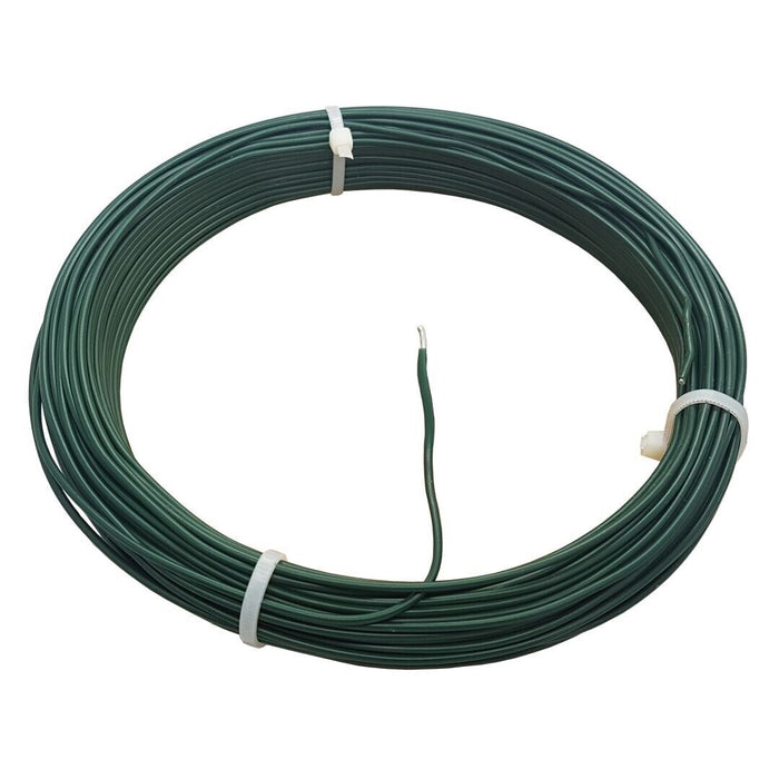 1.0x30m Wire Green Plastic Coated Garden Wire Twist Tie Thick Plant Trees Shrubs