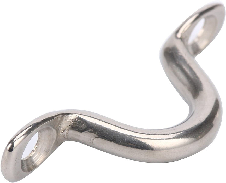 Stainless Steel Bimini Boat Top Pad Eye Straps Kayak Deck Loops Tie Down