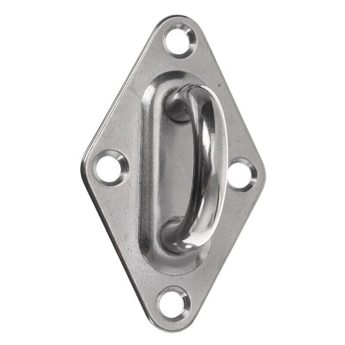 5-12mm G316 Diamond Pad Eye Saddle Stainless Steel Marine Sail Mounting Eyelet