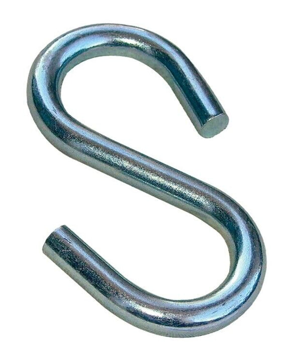 Force pro "S" Hooks Zinc Plated Plated Rust Resistant S Hook 4/6/8mm