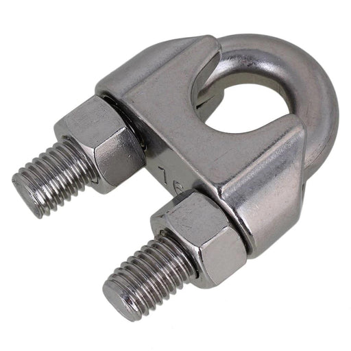 Wire Rope Grips Stainless Steel G316 Marine Grade Clamps 2/3/5/6/8/10/12mm Rope - FISHER DISCOUNT