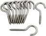 Screw Hooks Eye Bolts Semicircular Open Cup Hook Ceiling Hooks Screws In Hanger - FISHER DISCOUNT