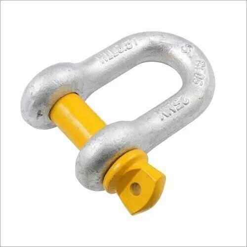 6-25mm Bow Shackles WLL 0.-8.5T Rated 4WD Recovery Tow Car Trailer Yellow