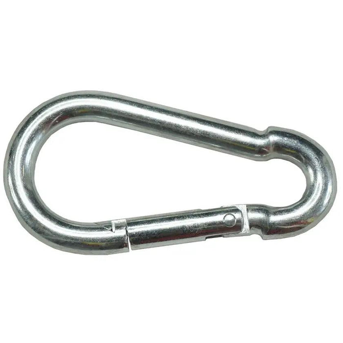 5-12MM ZINC PLATED  Snap Hook Carabiner Ring Screw Keychain Clip for Camping