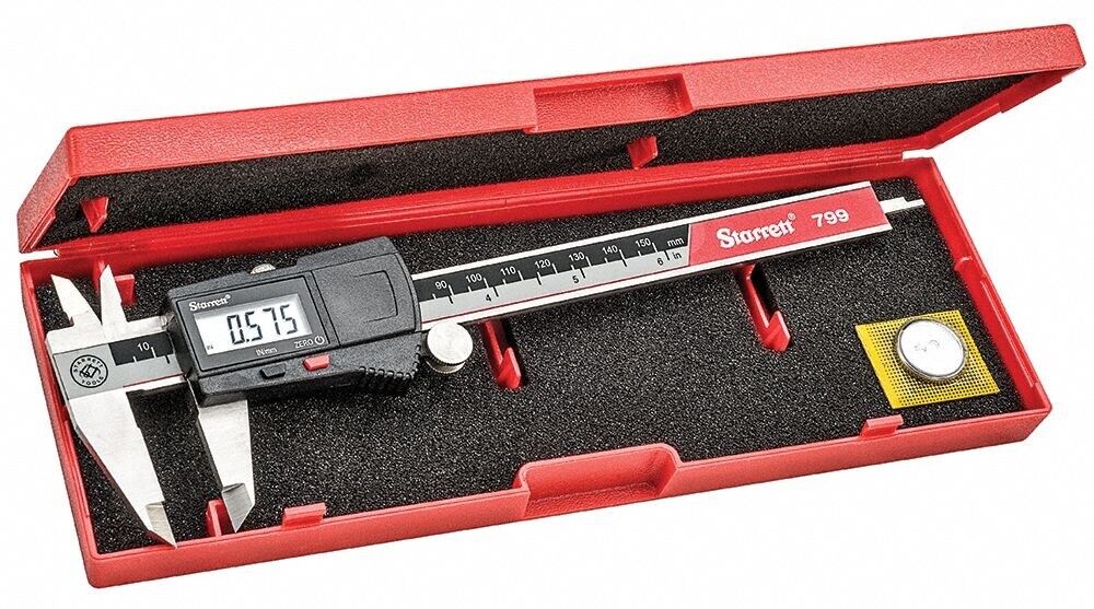 Starrett 150/200/300MM IP67 Electronic Digital Stainless Steel Calliper Made UK