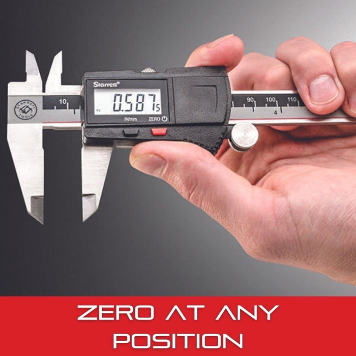 Starrett 150/200/300MM IP67 Electronic Digital Stainless Steel Calliper Made UK