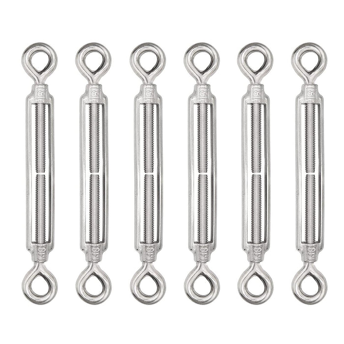 Force pro 316 GRADE Turnbuckles Eye/Eye Stainless Steel 4/5/6/8/10/12mm