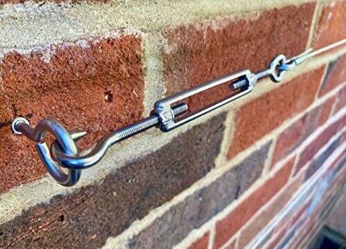 Force pro 316 GRADE Turnbuckles Eye/Eye Stainless Steel 4/5/6/8/10/12mm