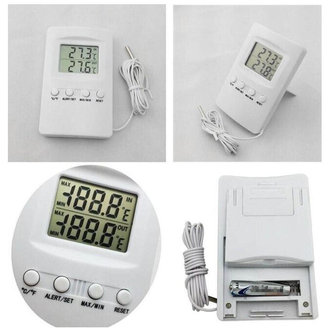 Force pro DigiTech Wireless In/Outdoor Thermometer  AU STOCK AAA battery