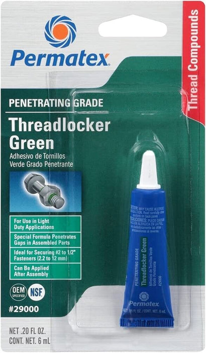 Permatex Penetrating Grade Green Threadlocker 6ml
