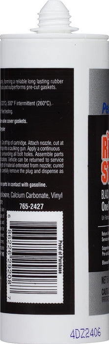 Permatex 29208 The Right Stuff One Minute Black Gasket Maker 5oz Cartridge