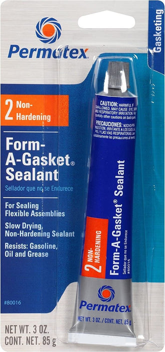 PERMATEX 80016 FORM-A-GASKET #2 SEALANT MADE IN USA