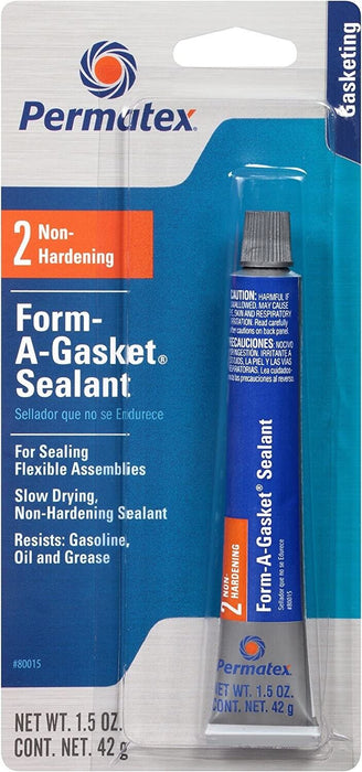 Permatex 80015 Form-A-Gasket #2 Sealant, 1.5 oz. Pack of 1 1.5 oz.