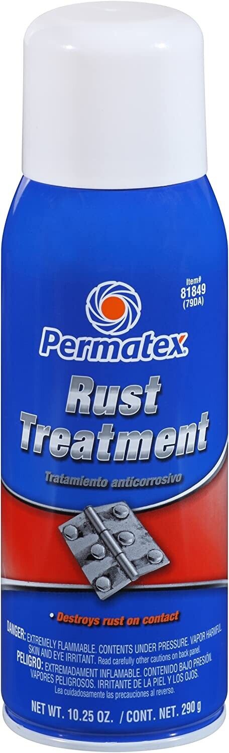 PERMATEX 81849 RUST TREATMENT Rusty Metal Primer Destroy Prevent Rust 10 oz - FISHER DISCOUNT