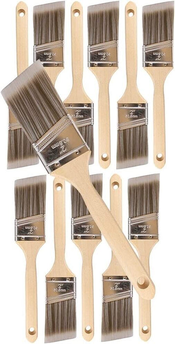 25/38/50/64/75/100mm Smooth Coat 100% premium Synthetic Bristle Wall Paint Brush