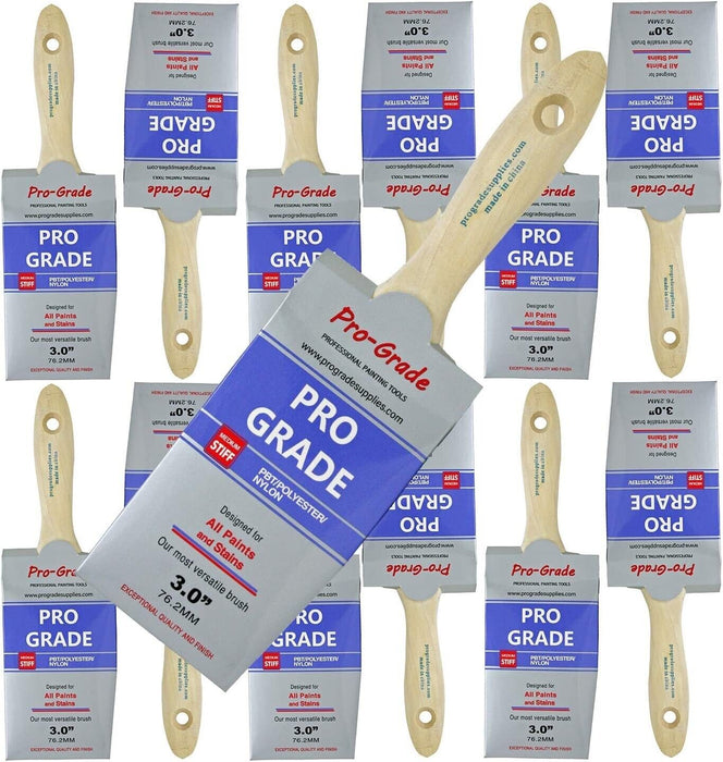 25/38/50/64/75/100mm Smooth Coat 100% premium Synthetic Bristle Wall Paint Brush