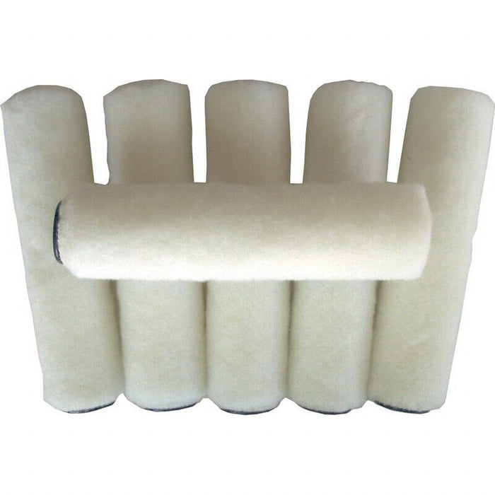 6 Pack Wall Paint Roller Cover 230mm High Density Microfibre for Home DIY - FISHER DISCOUNT