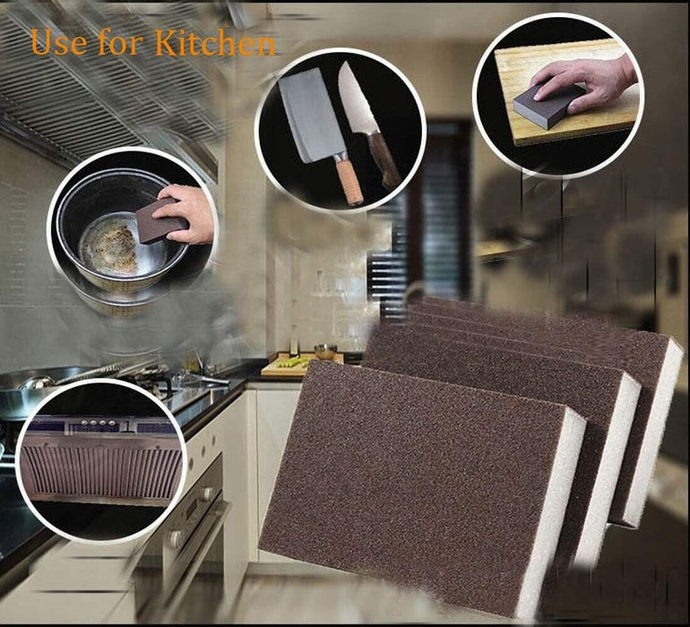 3PC Foam Sanding Blocks Abrasive Grinding Polishing Sandpaper Sponge Pad