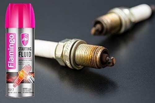 FLAMINGO Premium Starting Fluid | For Petrol and Diesel Engines 450mml USA