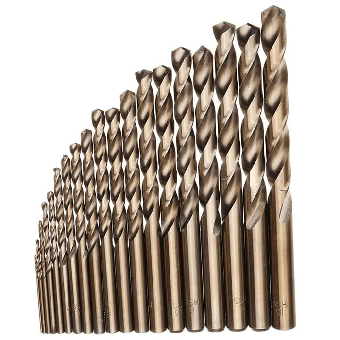 Single one 1-20MM M35 Cobalt Metric Drill Bit Hardened Stainless Steel 34-300mmL