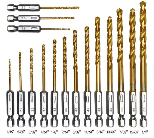 Singer one1-10mm Quick Change Hex Shank Drill Bit HSS Steel Wood Timber Drilling - FISHER DISCOUNT