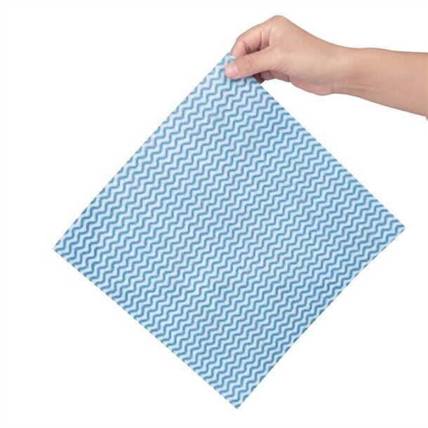 Heavy Duty Kitchen Cleaning Wipes Roll Food Service Cloth Chux Blue Supplies