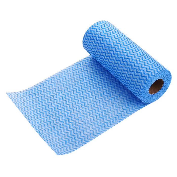 Heavy Duty Kitchen Cleaning Wipes Roll Food Service Cloth Chux Blue Supplies