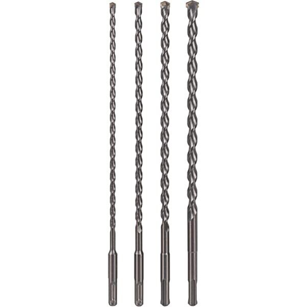 MASONRY DRILL BIT BRICK CONCRETE SDS PLUS HAMMER YG8 TUNGSTEN CARBIDE TIP 5-25mm - FISHER DISCOUNT