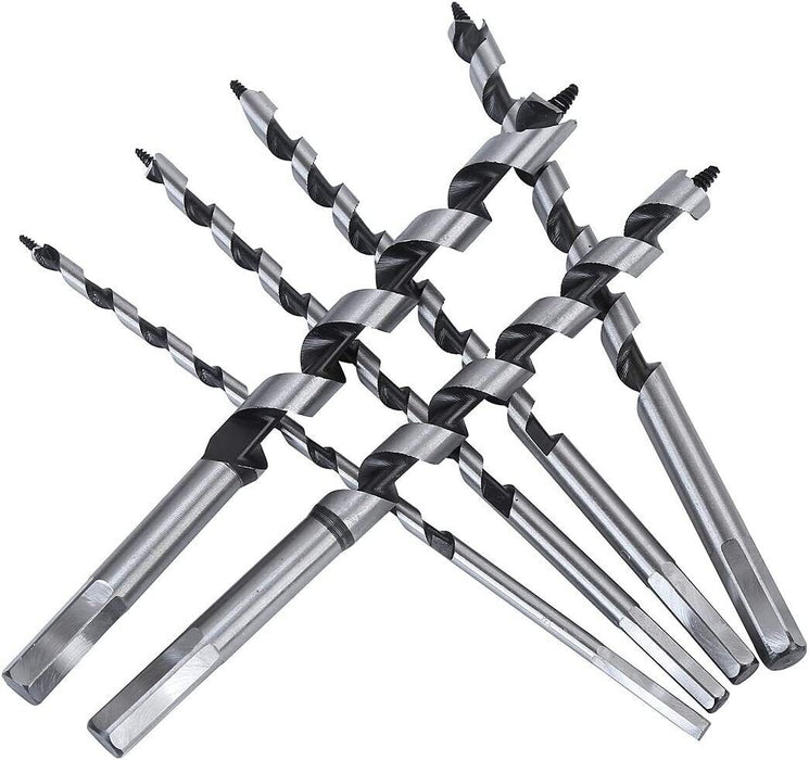 6-25mm x 215mm-400mm AUGER WOOD BORING DRILL BIT SHANK CARPENTRY TIMBER TWIST - FISHER DISCOUNT